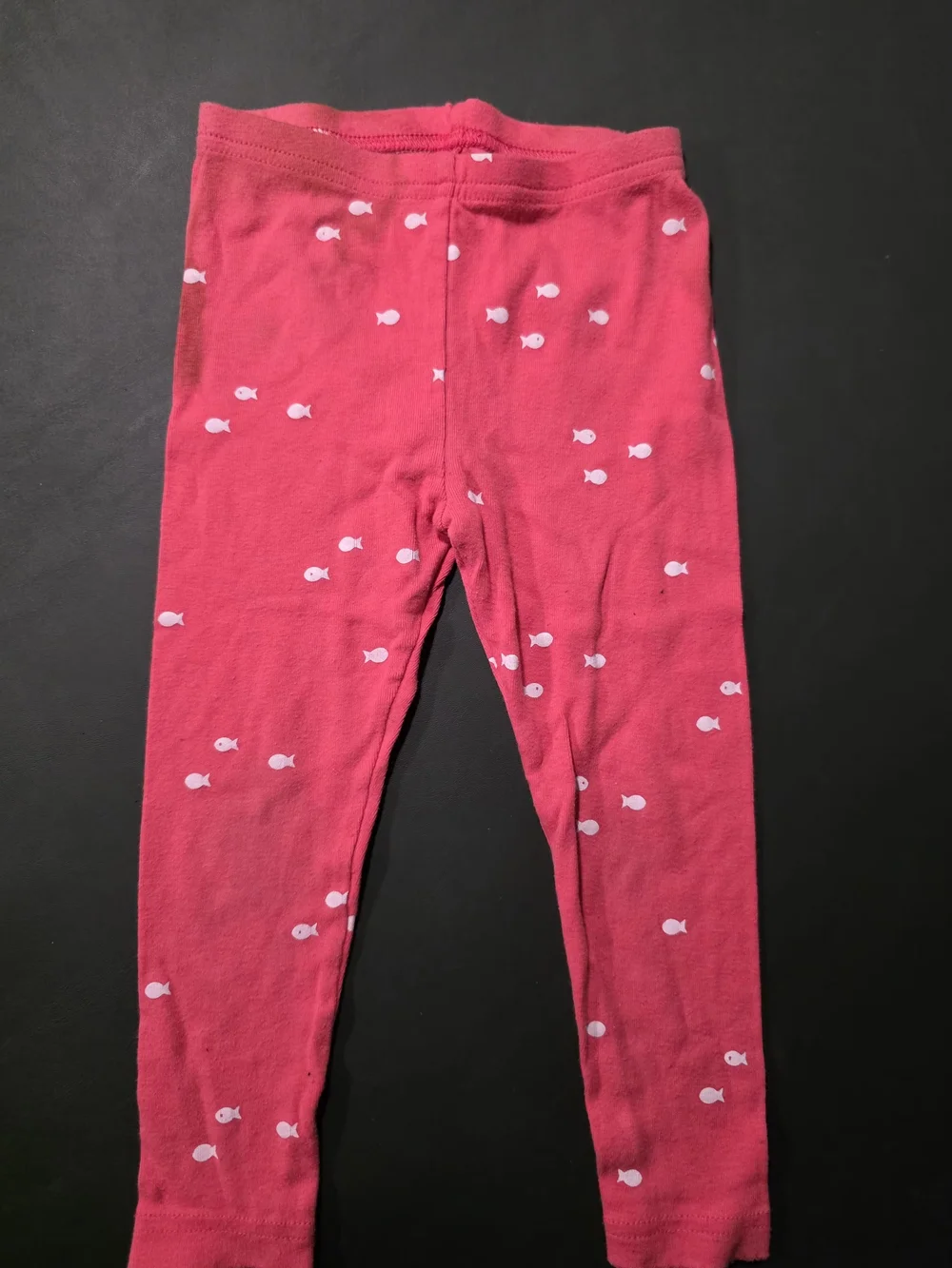 Carter's Pink Fish Print Leggings